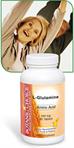 L-Glutamine amino acid supplement for healthy muscles and brain
